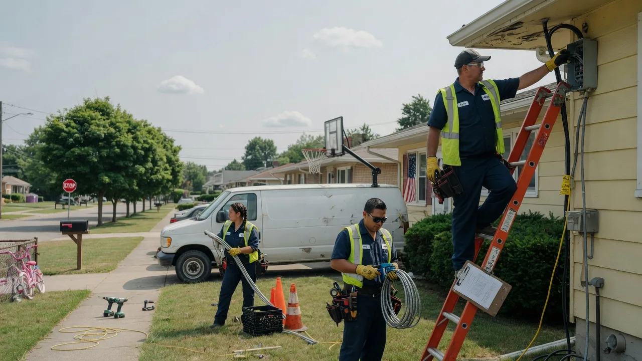 Licensed Electrician in Lequire, OK near me